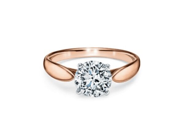 Round-cut Diamond Ring